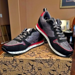 Karl Lagerfeld Paris Camo Mens Sneakers